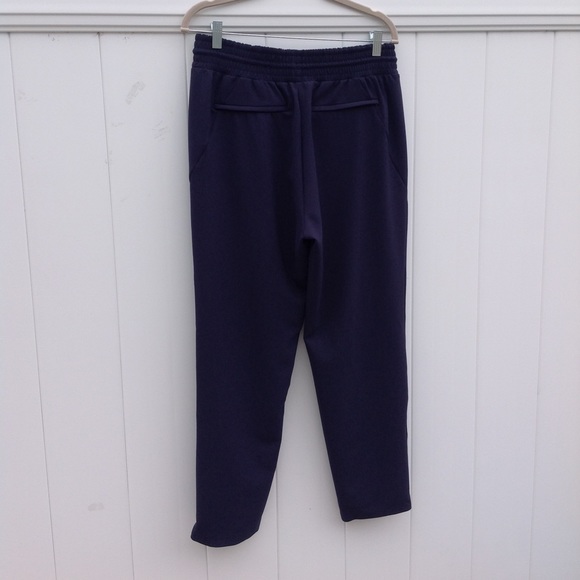 Athleta Metropolis Straight Leg Pant PrimaTwill Fabric Navy Blue sz.8 - Picture 13 of 13